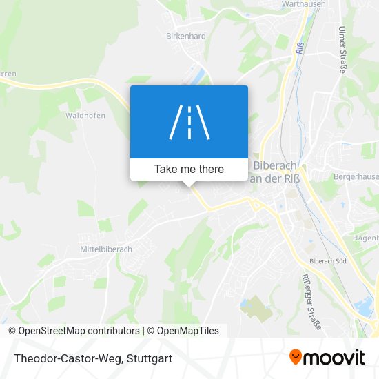 Theodor-Castor-Weg map