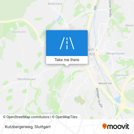 Карта Kutzbergerweg