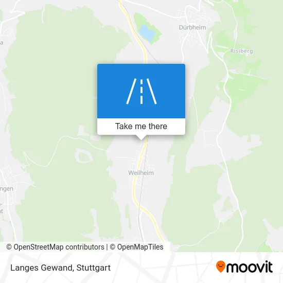 Карта Langes Gewand