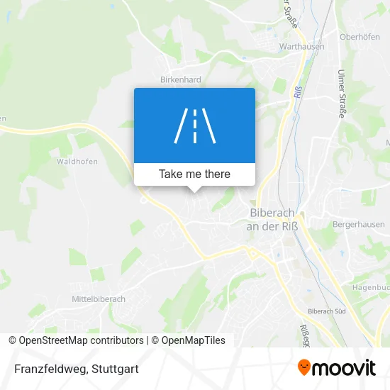 Карта Franzfeldweg
