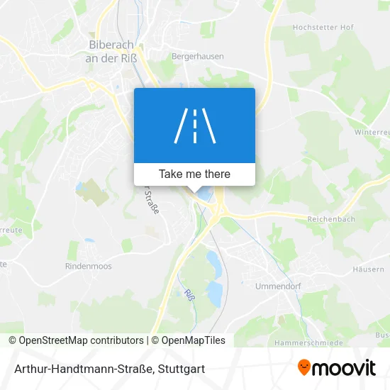 Карта Arthur-Handtmann-Straße