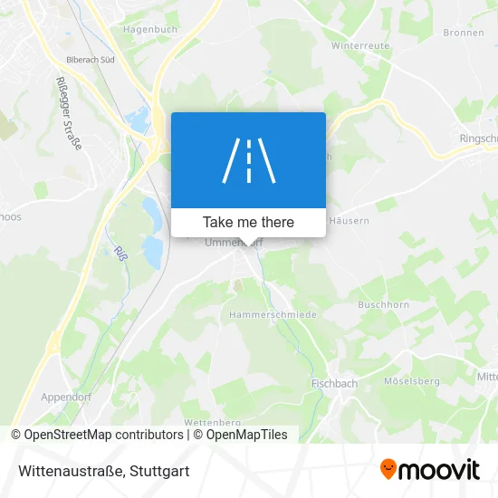 Карта Wittenaustraße