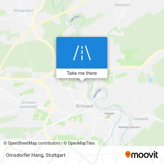 Карта Omsdorfer Hang