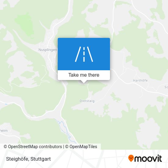 Карта Steighöfe