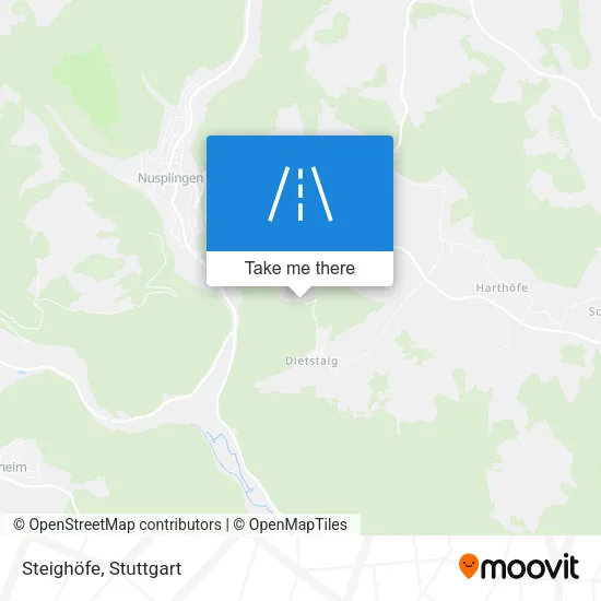 Карта Steighöfe