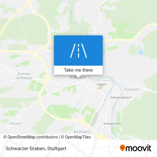 Карта Schwarzer Graben