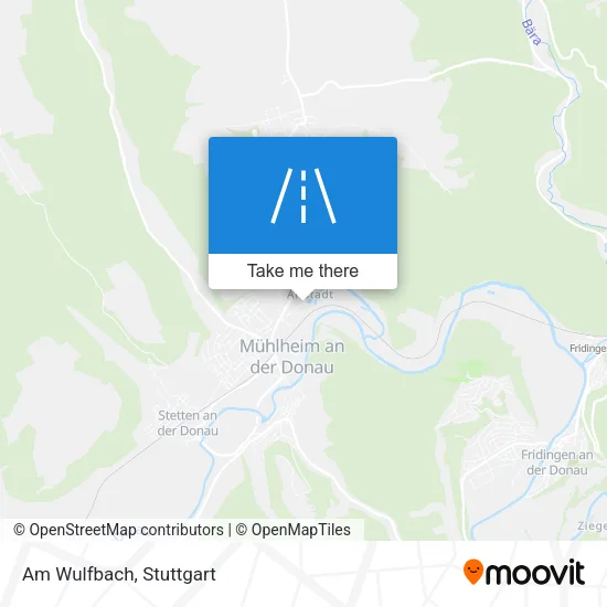 Карта Am Wulfbach