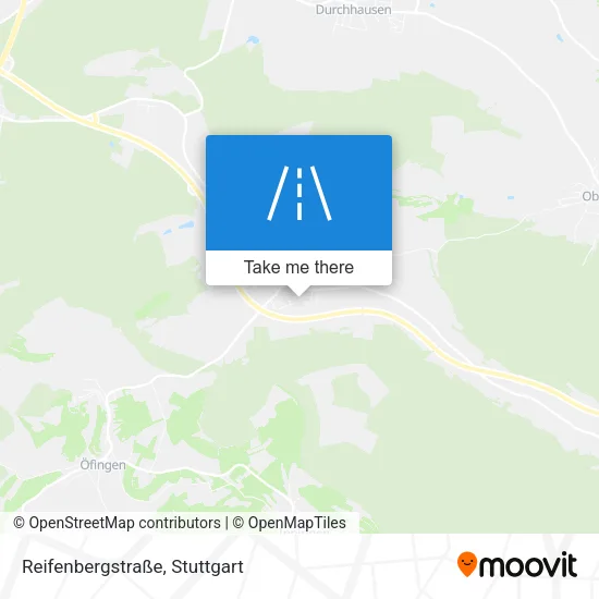 Карта Reifenbergstraße