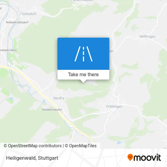 Карта Heiligenwald