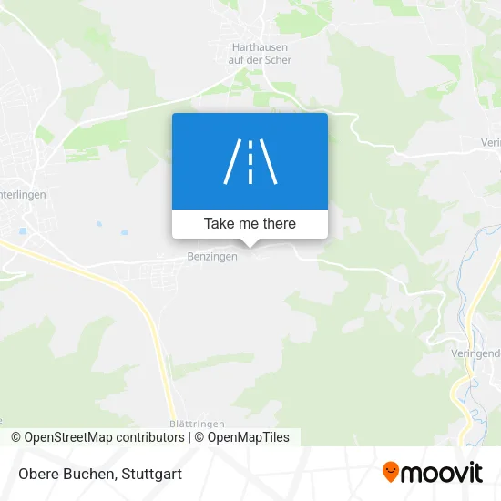 Карта Obere Buchen