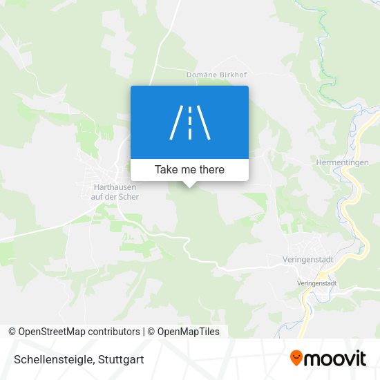 Schellensteigle map