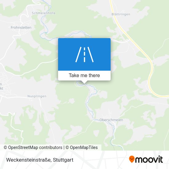 Weckensteinstraße map