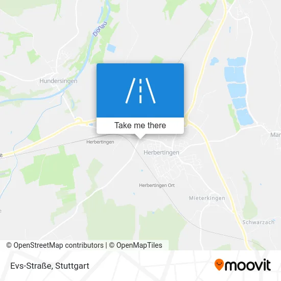 Карта Evs-Straße