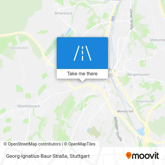 Карта Georg-Ignatius-Baur-Straße