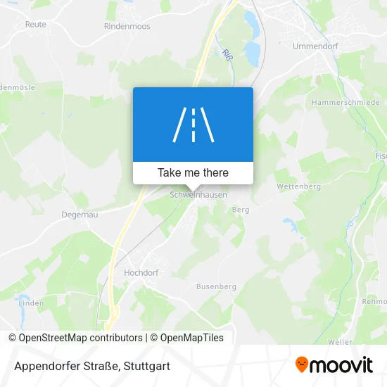 Карта Appendorfer Straße