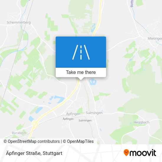 Карта Äpfinger Straße