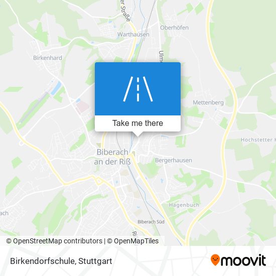 Birkendorfschule map