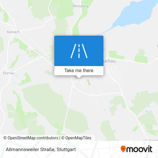 Allmannsweiler Straße map