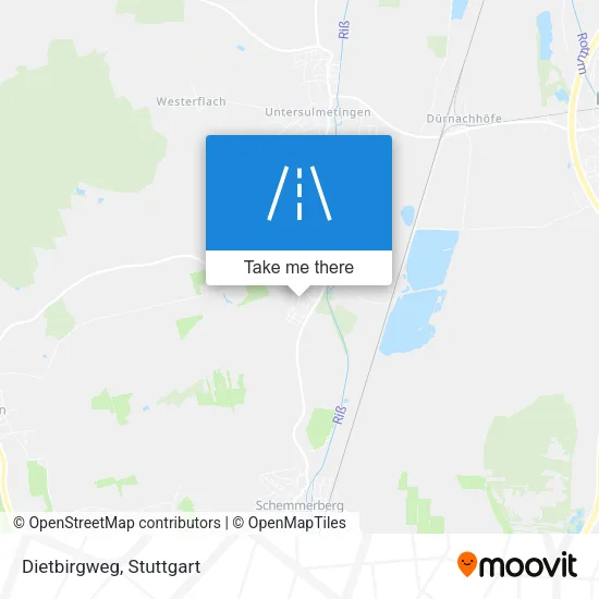 Карта Dietbirgweg