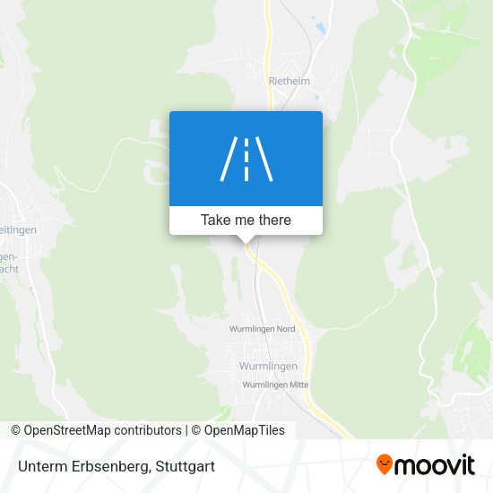 Карта Unterm Erbsenberg