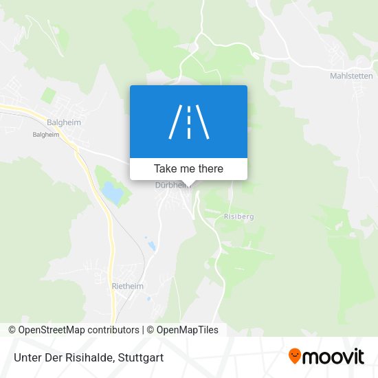 Unter Der Risihalde map