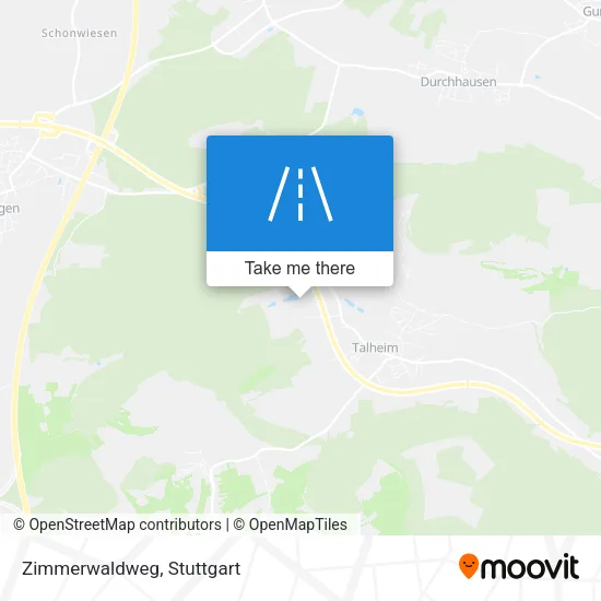 Карта Zimmerwaldweg