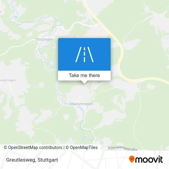 Карта Greutlesweg