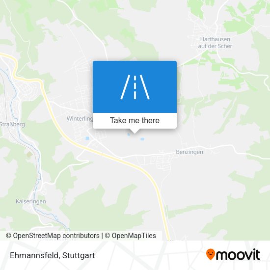 Карта Ehmannsfeld
