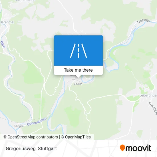 Карта Gregoriusweg