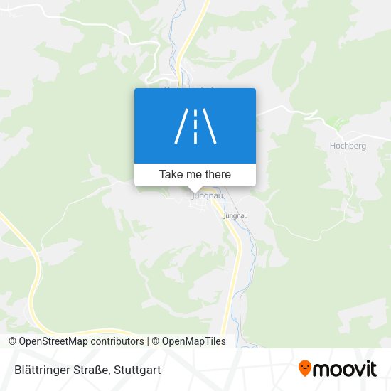 Blättringer Straße map