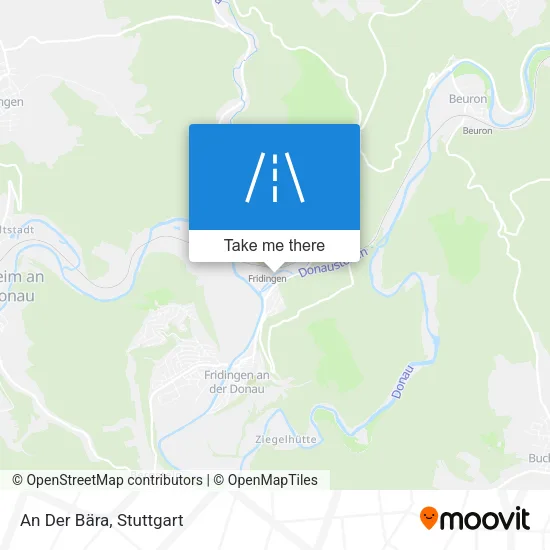 Карта An Der Bära