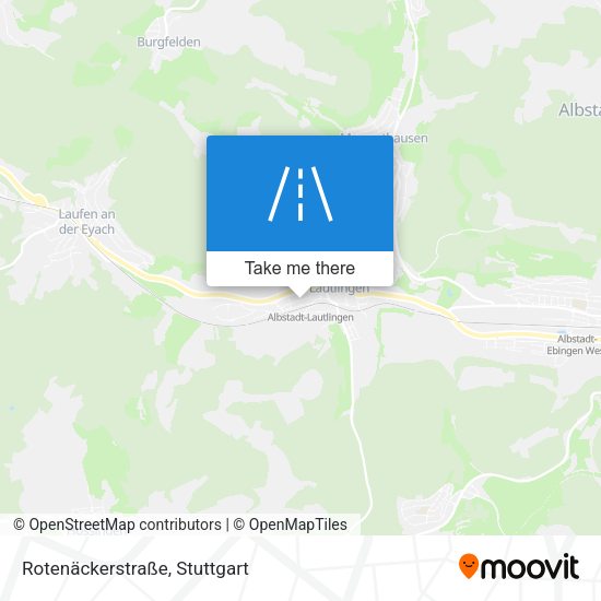 Rotenäckerstraße map