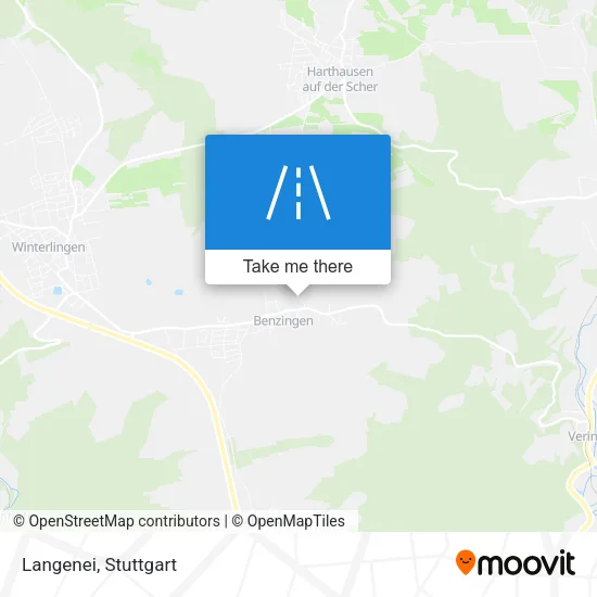 Карта Langenei