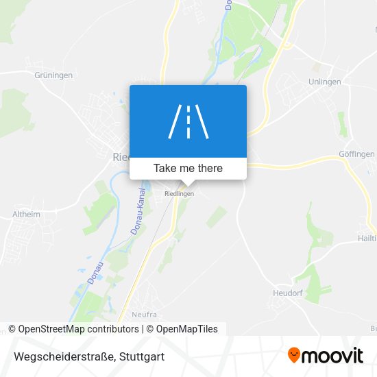 Wegscheiderstraße map