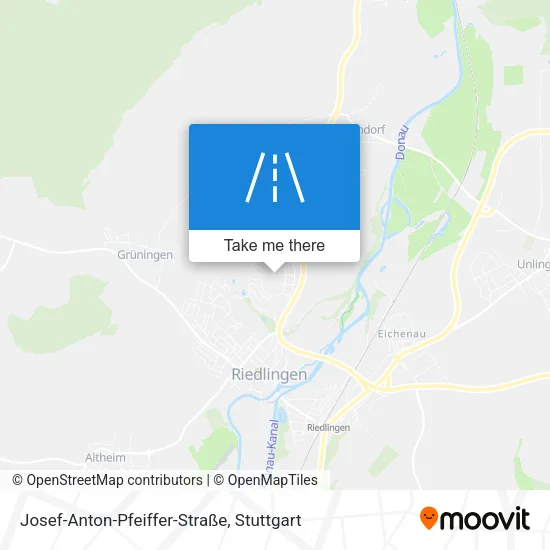 Карта Josef-Anton-Pfeiffer-Straße