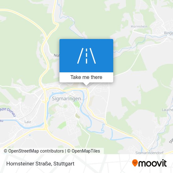 Hornsteiner Straße map
