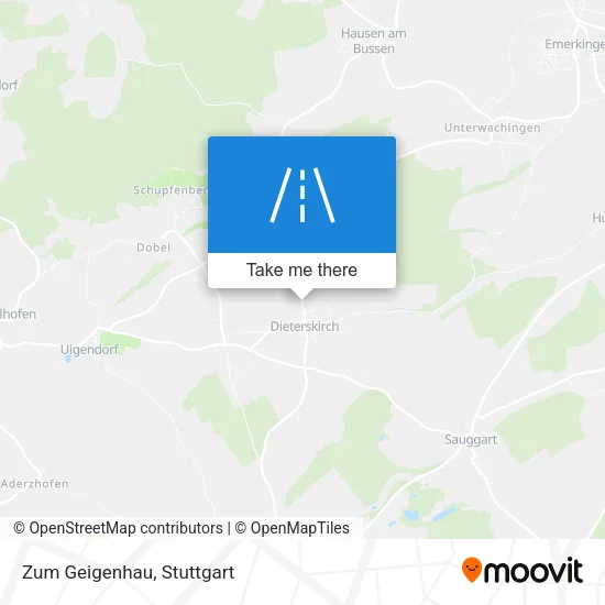 Карта Zum Geigenhau