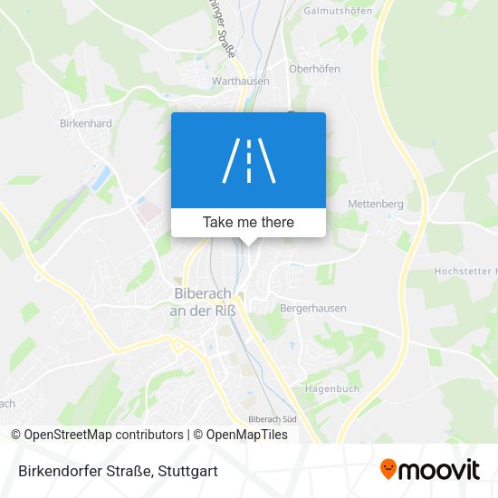 Birkendorfer Straße map