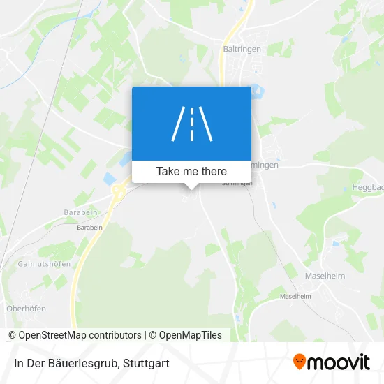 Карта In Der Bäuerlesgrub