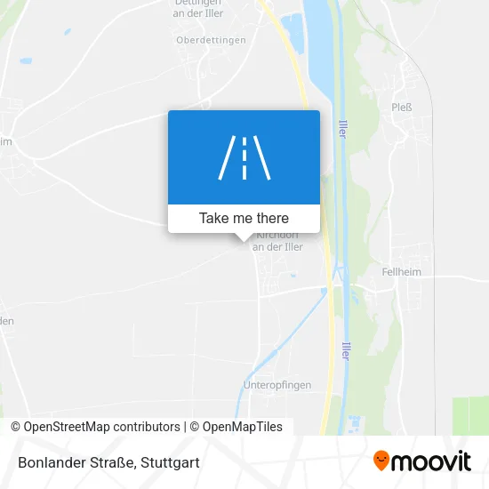 Карта Bonlander Straße