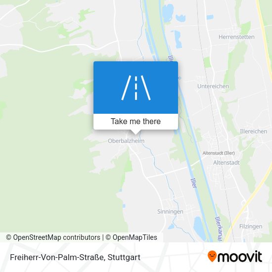 Freiherr-Von-Palm-Straße map