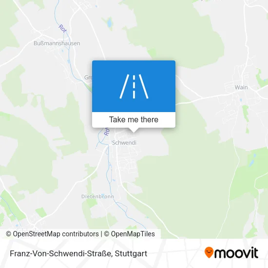 Карта Franz-Von-Schwendi-Straße