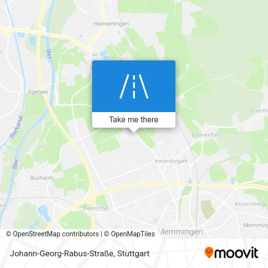 Карта Johann-Georg-Rabus-Straße