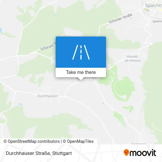 Карта Durchhauser Straße