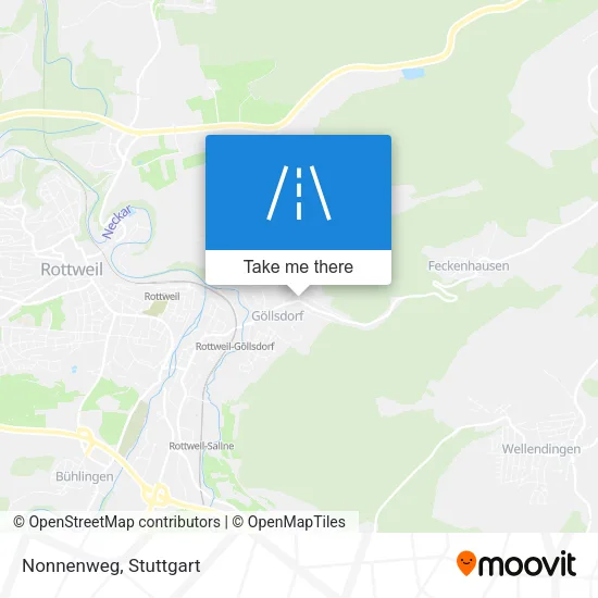 Карта Nonnenweg