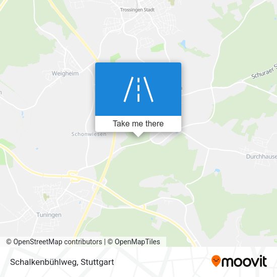 Schalkenbühlweg map