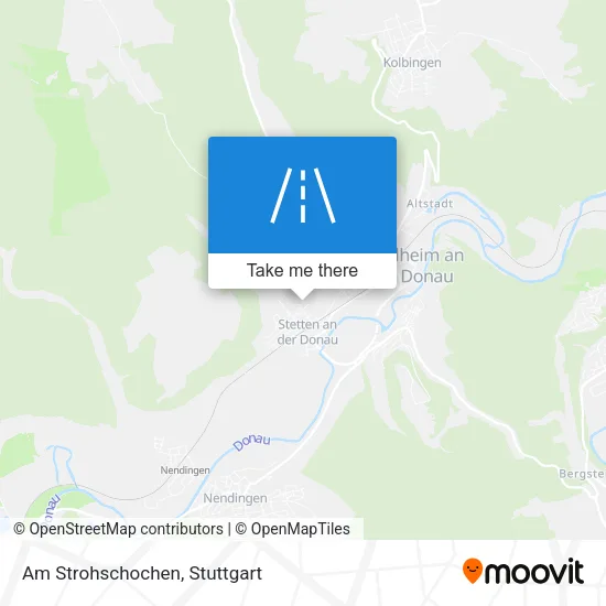 Карта Am Strohschochen