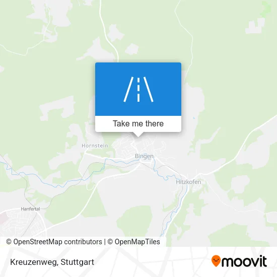 Карта Kreuzenweg