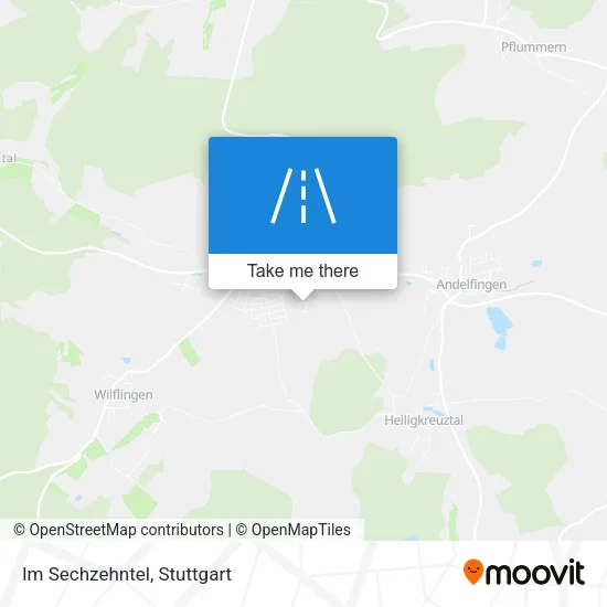 Карта Im Sechzehntel