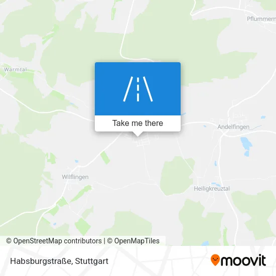 Habsburgstraße map